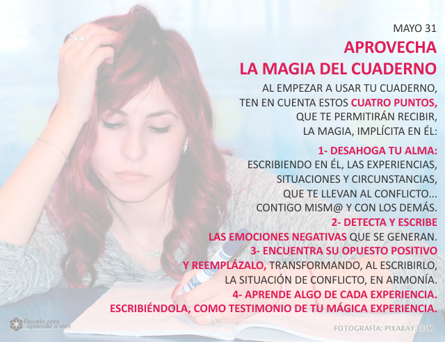 Aprovecha la magia del cuaderno